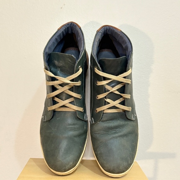 VELEZ Green & Cognac Columbian Leather Chukka Boots Size 11 - Picture 10 of 15